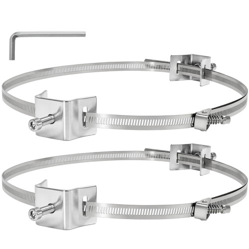 Set sign mounting brackets - mounting,